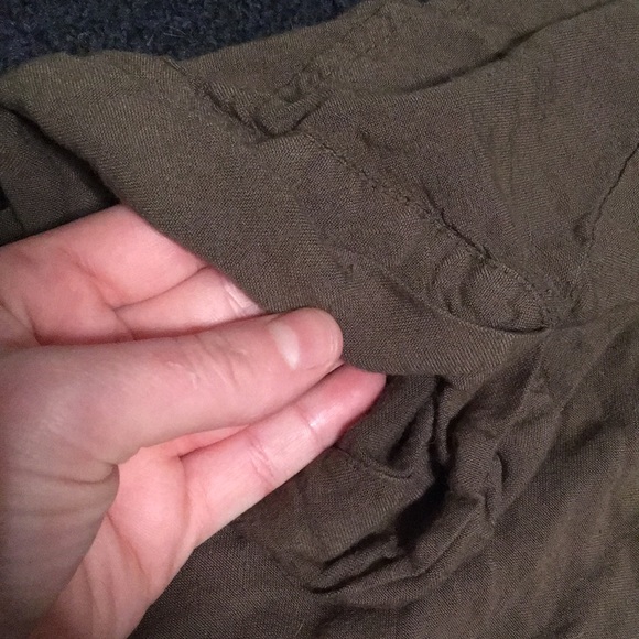 army green top - Picture 3 of 4